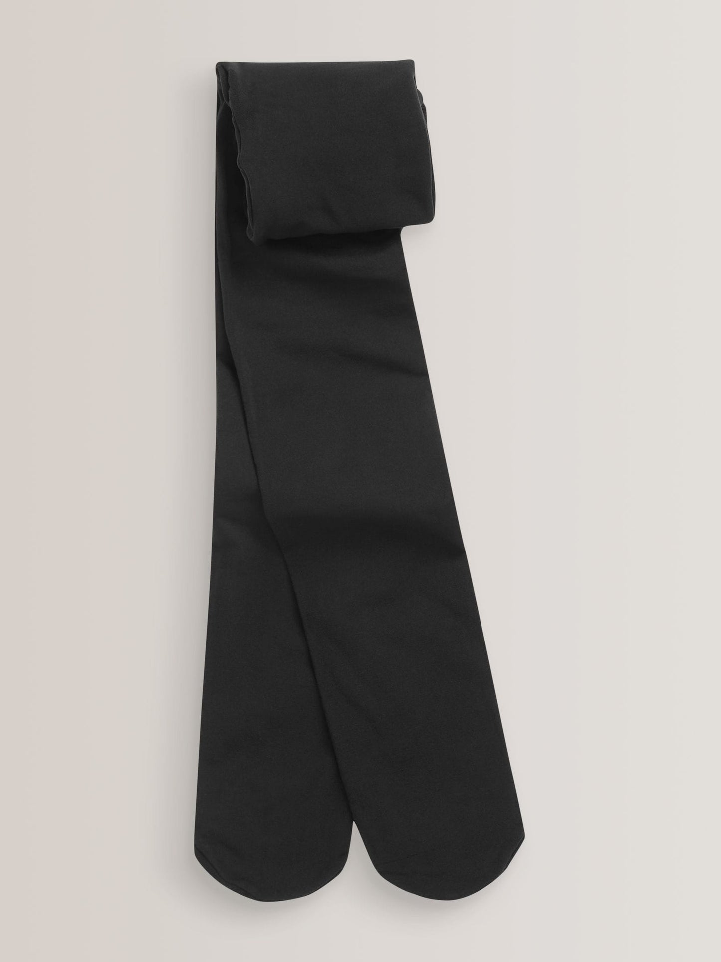 Black Regular Length 2 Pack 40 Denier School Tights image 3