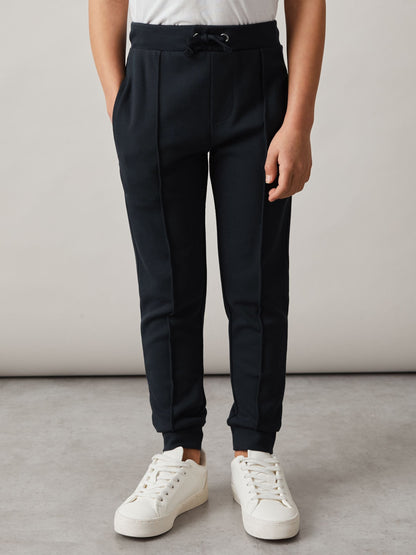 Reiss Navy Croxley 3-9 yrs Relaxed Drawstring Joggers image 3