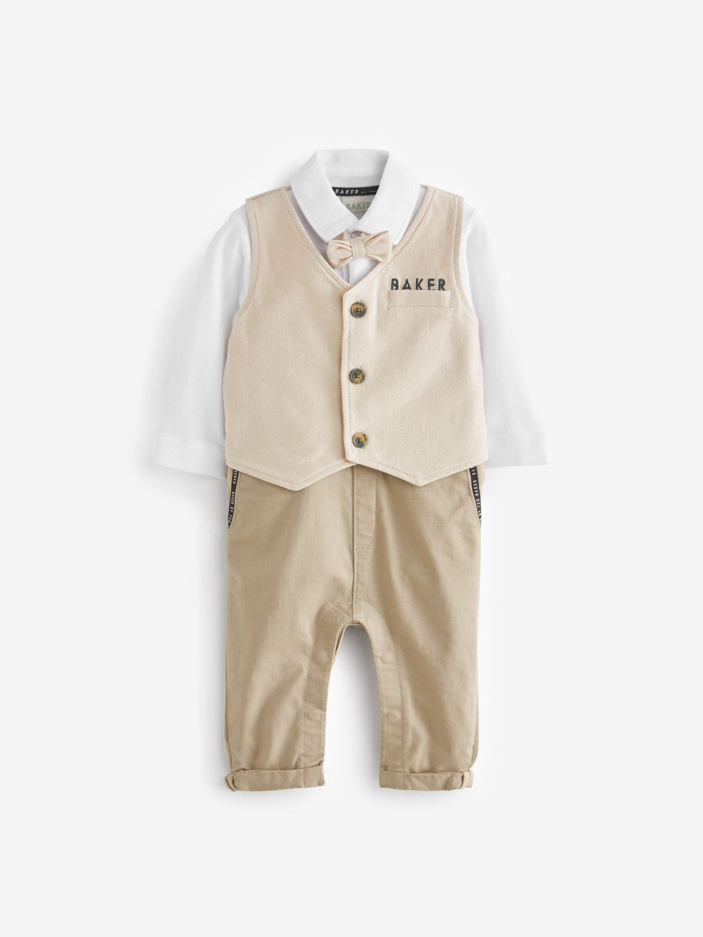 Baker by Ted Baker Blue Smart Mockable Romper image 1