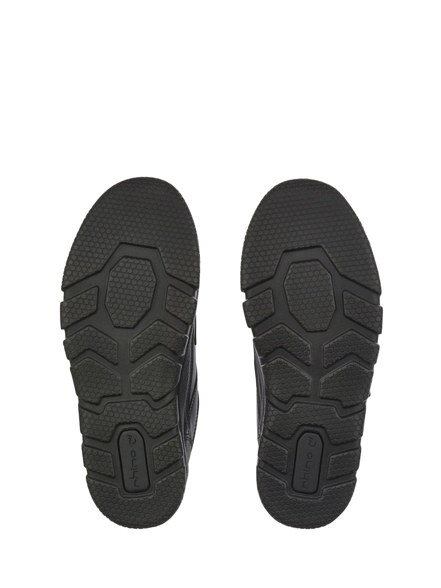 Start Rite Black Leather Rhino Warrior Super Tough Rip-Tape Scuff Protect School Shoes image 5
