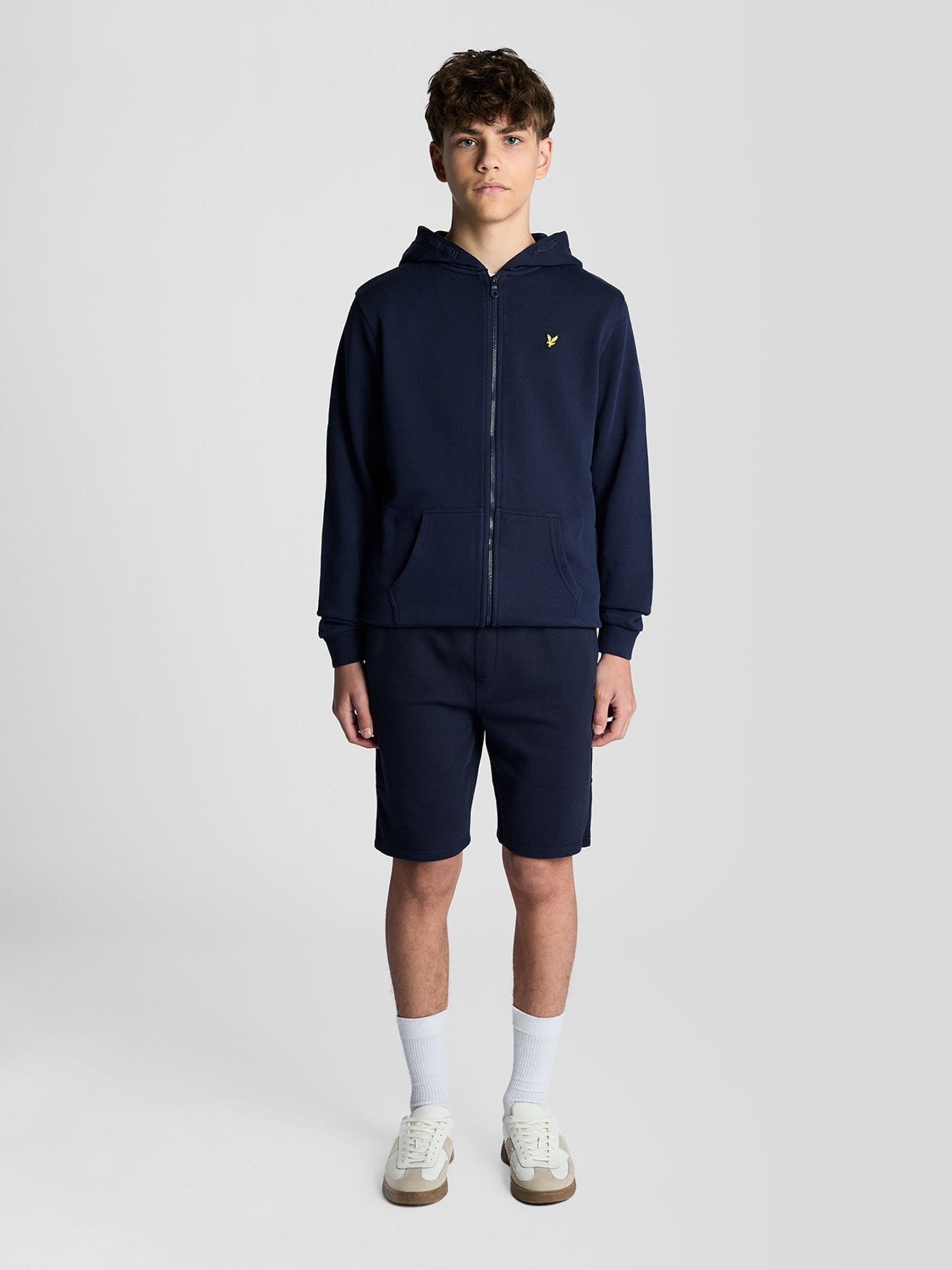 Dsiney Kidz - Lyle & Scott Navy Blue Jersey Boys Shorts image 2