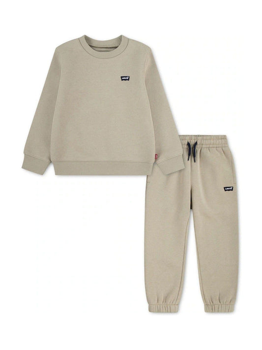 Dsiney Kidz - Levi's® Natural Core Batwing Crew Neck Top and Joggers Set 2 Piece image 1