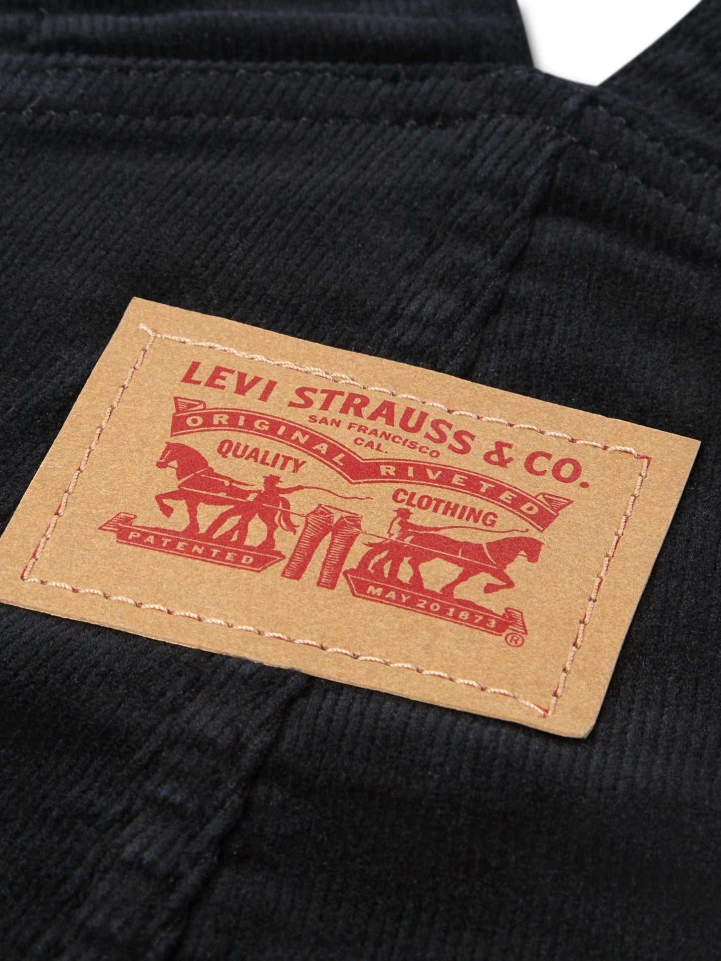 Dsiney Kidz - Levi's® Black Corduroy Overalls Dungarees image 4