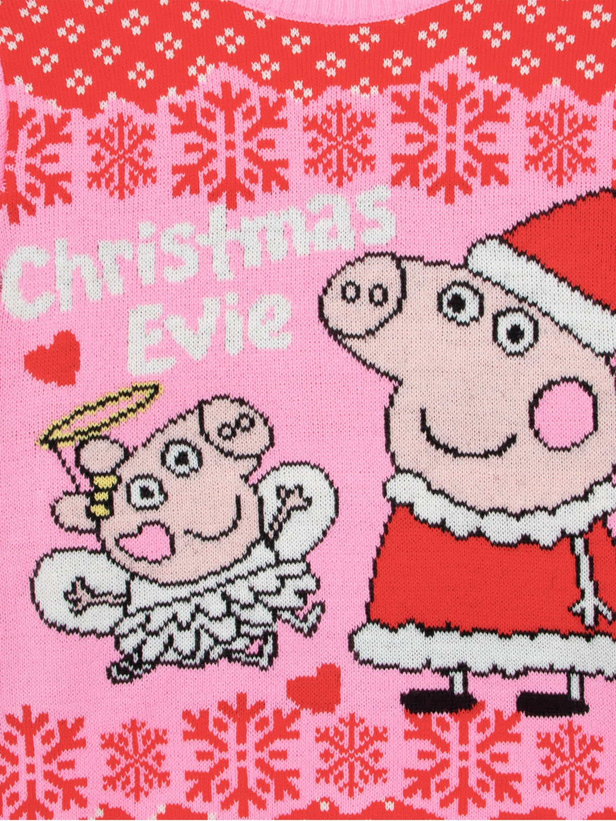 Character Pink Peppa Pig Christmas Evie Jumper - image 9