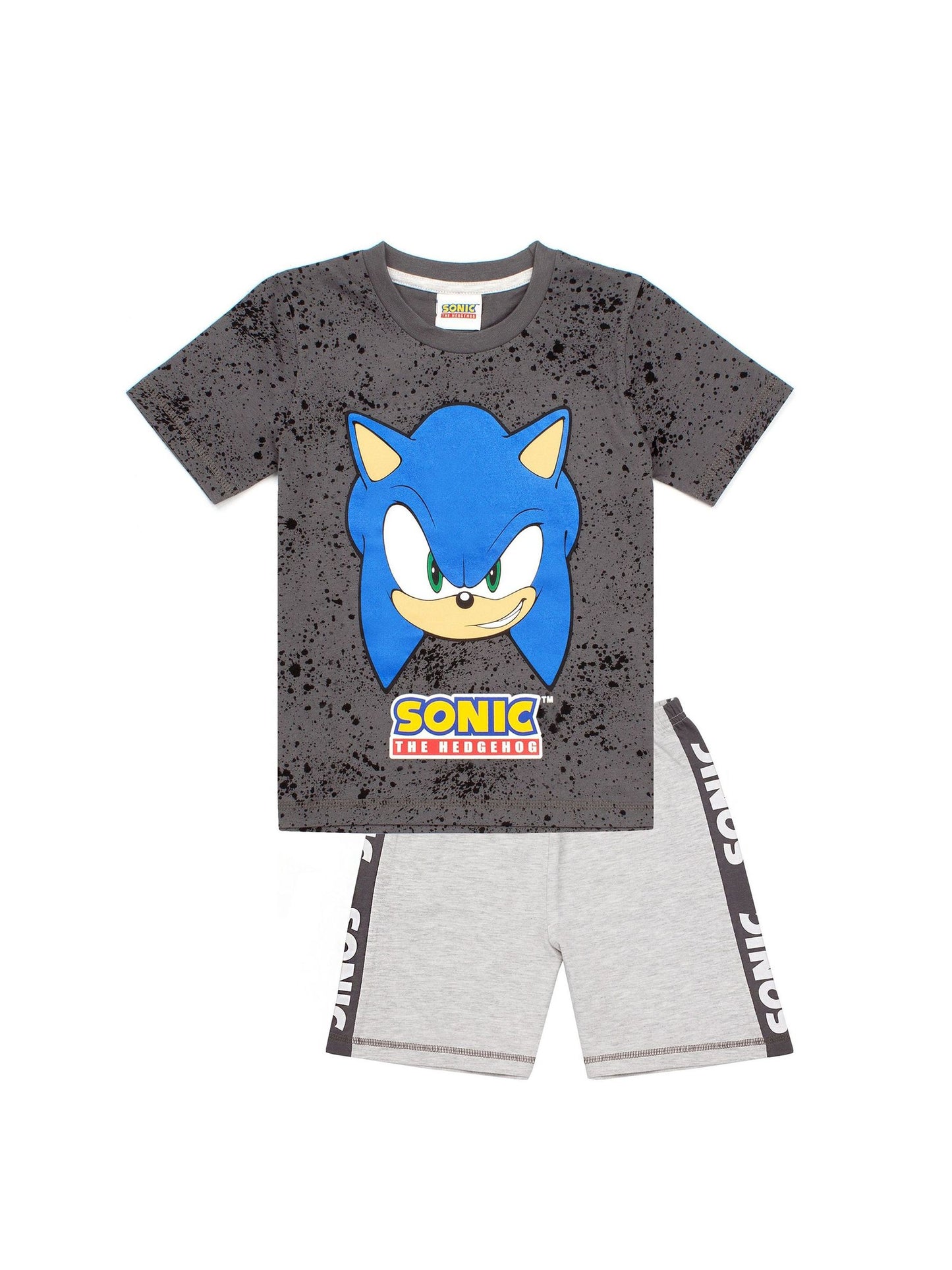 Dsiney Kidz - Vanilla Underground Grey Boys Sonic Licensing Short Gaming Pyjamas image 1