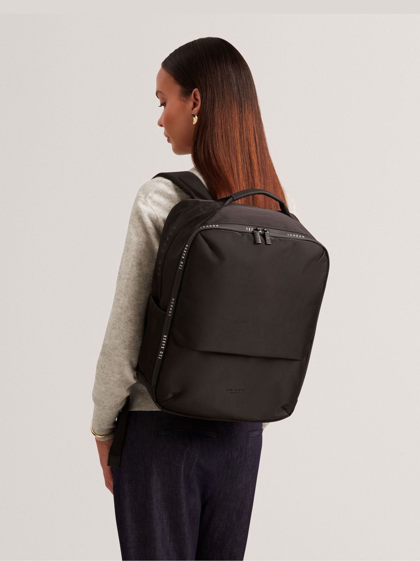 Ted Baker Black Onboard Underseat Cabin Backpack image 1