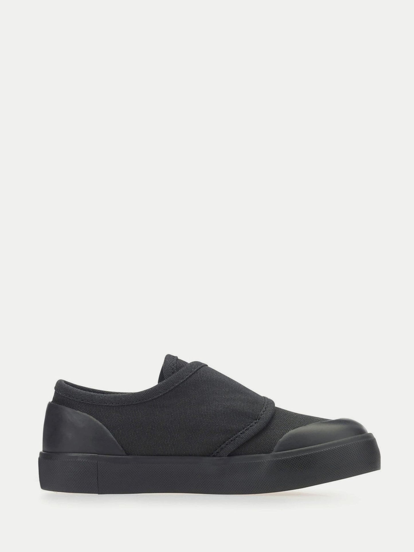 Black Skip Rip-Tape School P E Plimsoles F Fit image 4