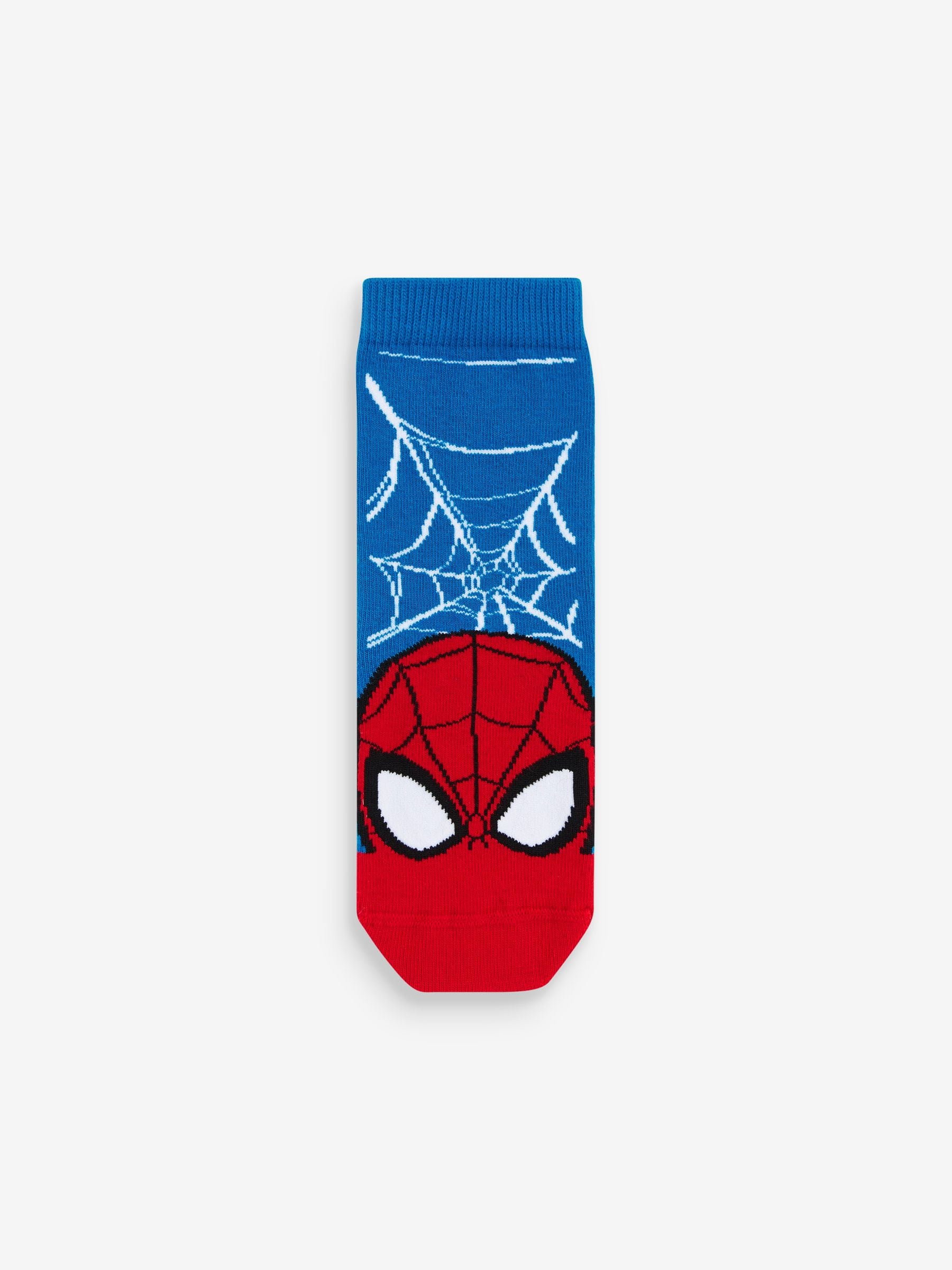 Dsiney Kidz - Spiderman Character Cotton Rich Socks 5 Pack image 5