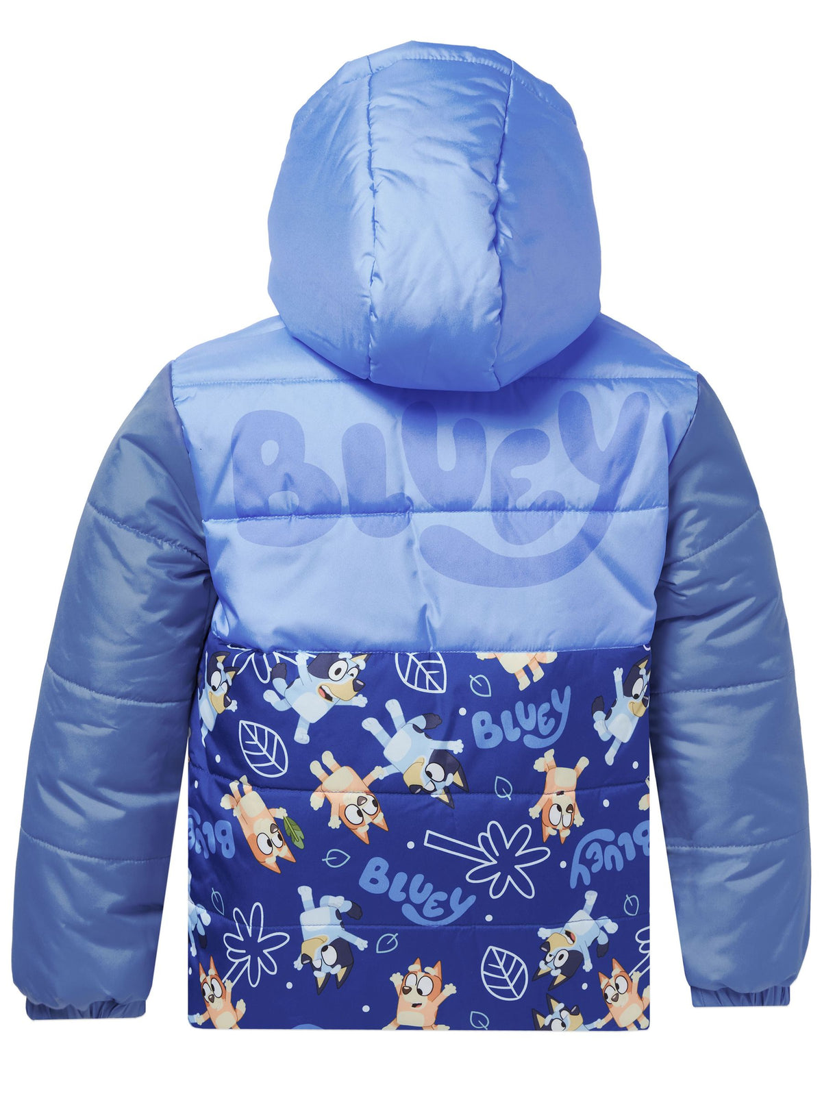Character Blue Bluey & Bingo Leaves Puffer Jacket - image 7