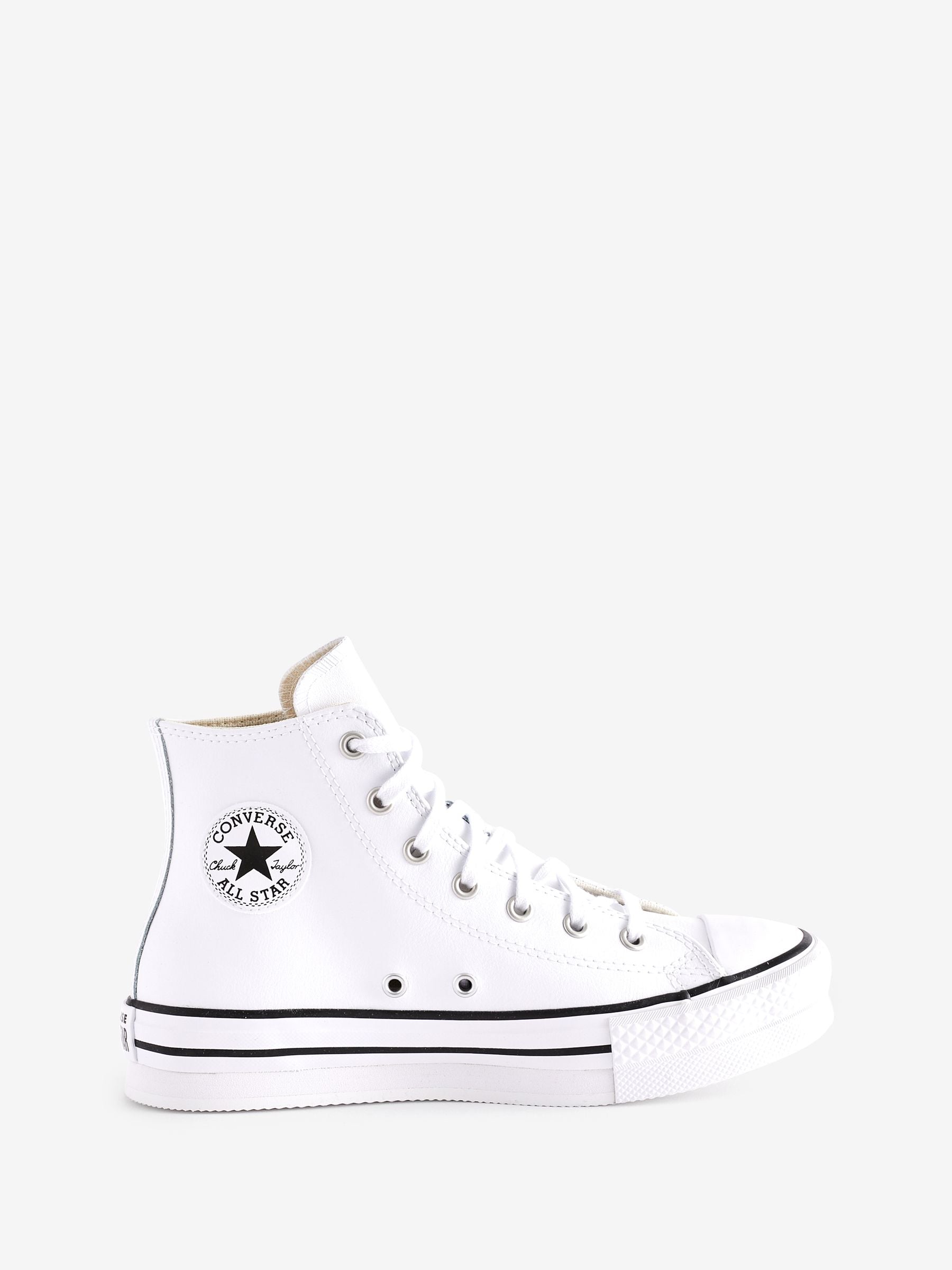 Converse White EVA Lift Youth Trainers image 1