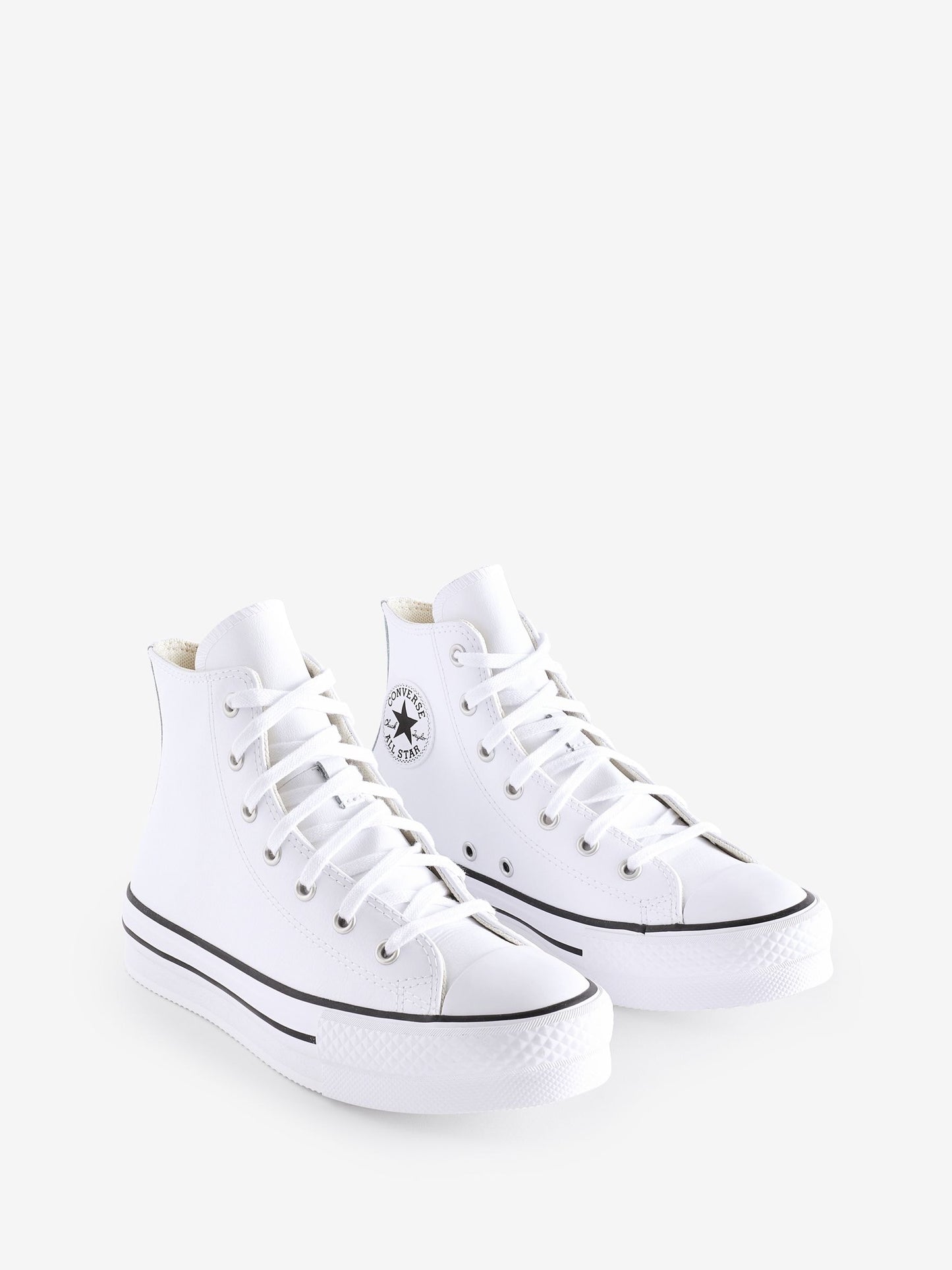 Converse White EVA Lift Youth Trainers image 3