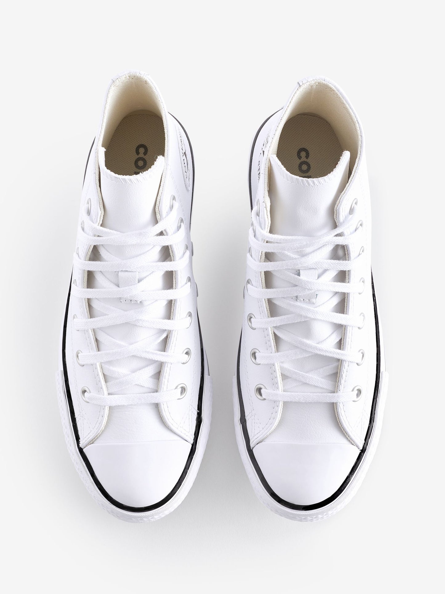 Converse White EVA Lift Youth Trainers image 5
