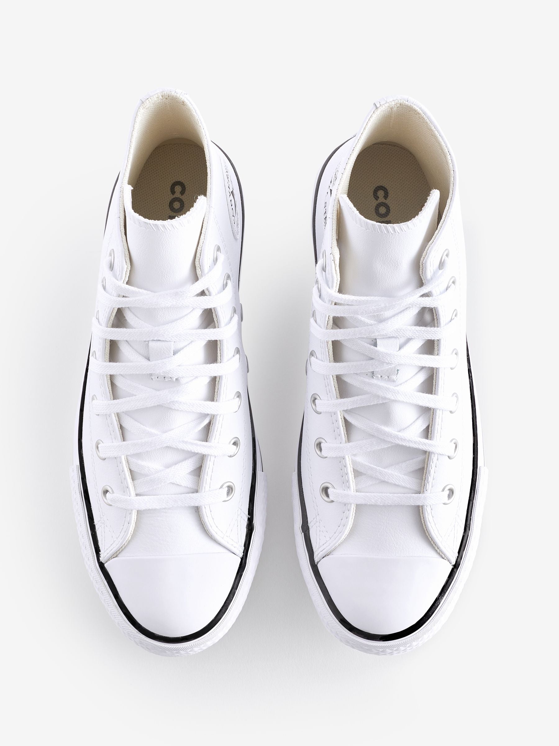 Converse White EVA Lift Youth Trainers image 5