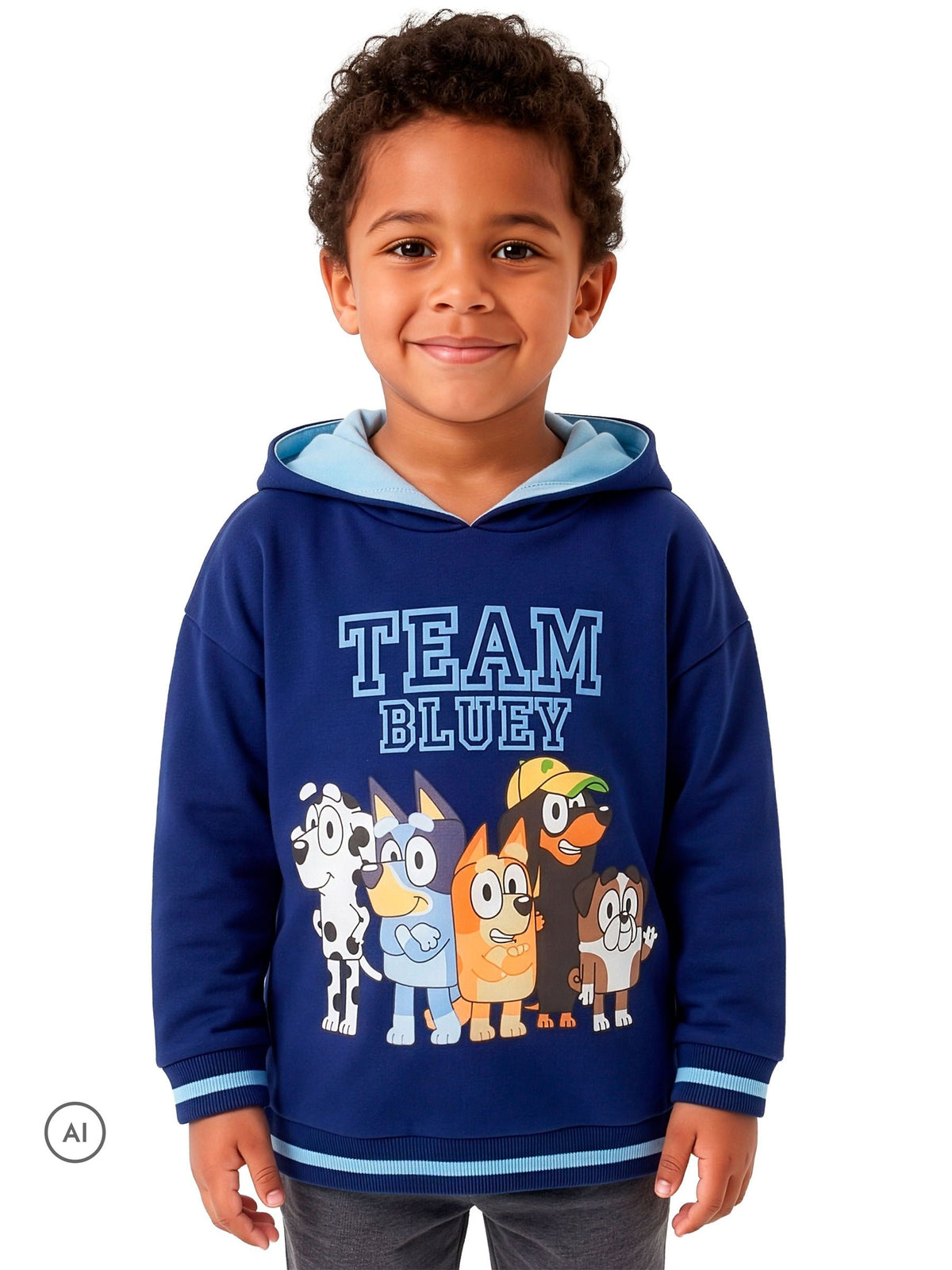 Character Blue Bluey And Bingo Hoodie - image 6