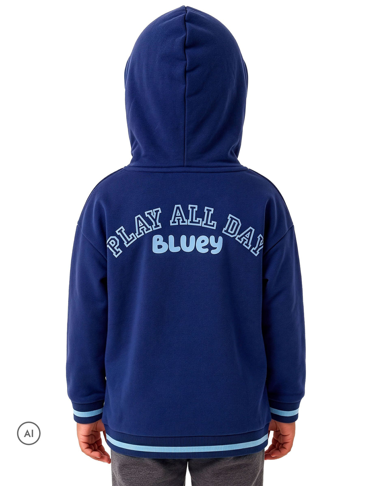 Character Blue Bluey And Bingo Hoodie - image 7