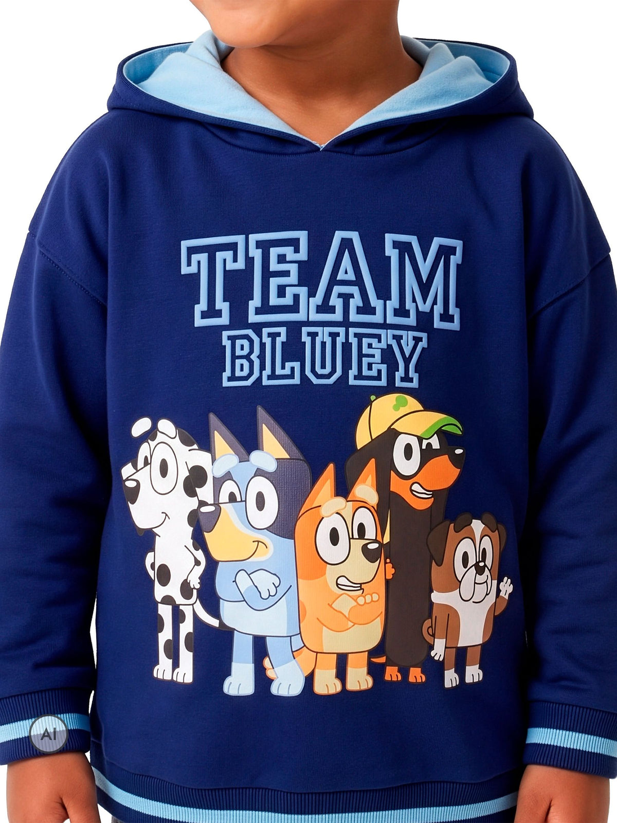 Character Blue Bluey And Bingo Hoodie - image 8