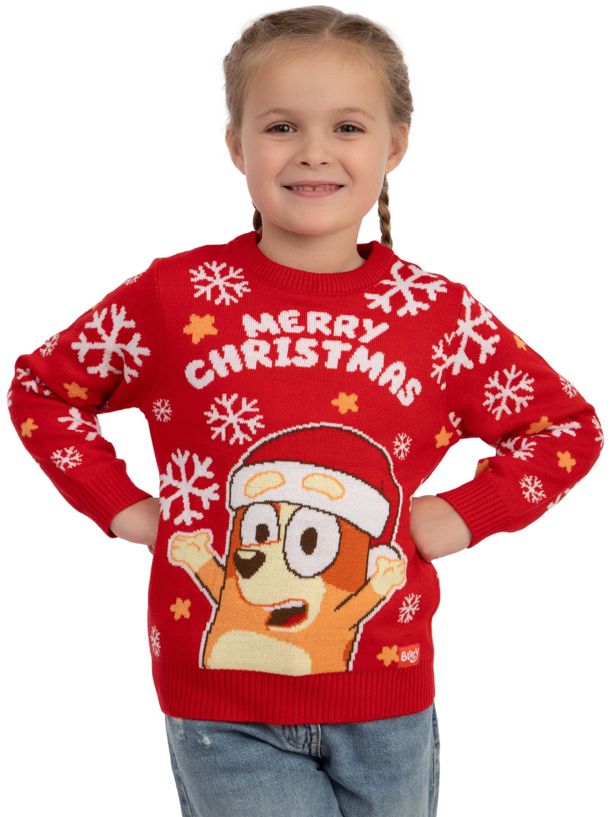 Character Red Bluey Bingo Christmas Jumper - image 10