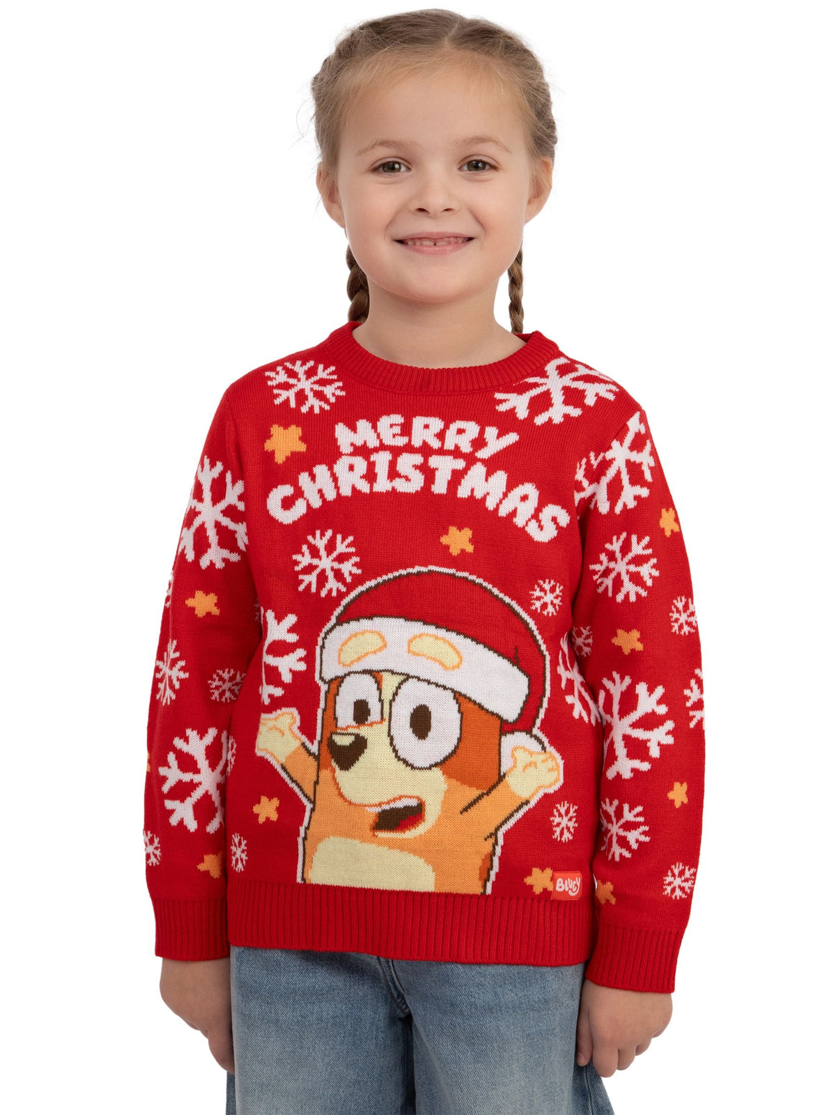 Character Red Bluey Bingo Christmas Jumper - image 8