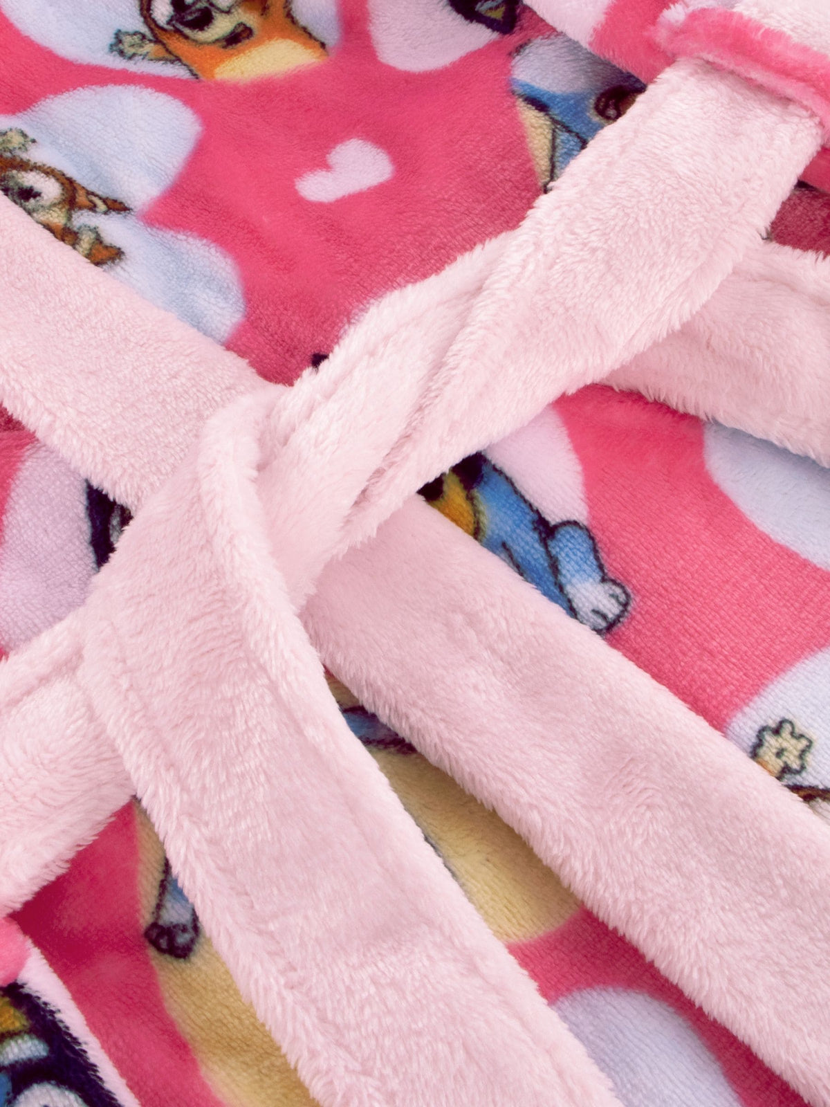 Character Pink Bluey And Bingo Hearts Dressing Gown - image 10