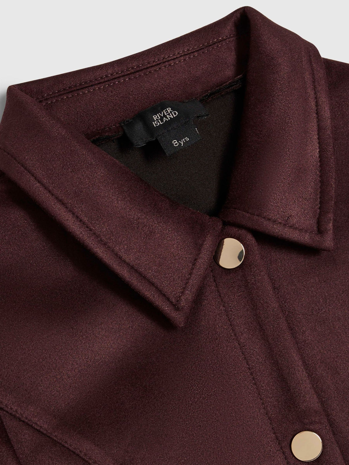 River Island Red Belted Suedette Shirt Dress - image 3