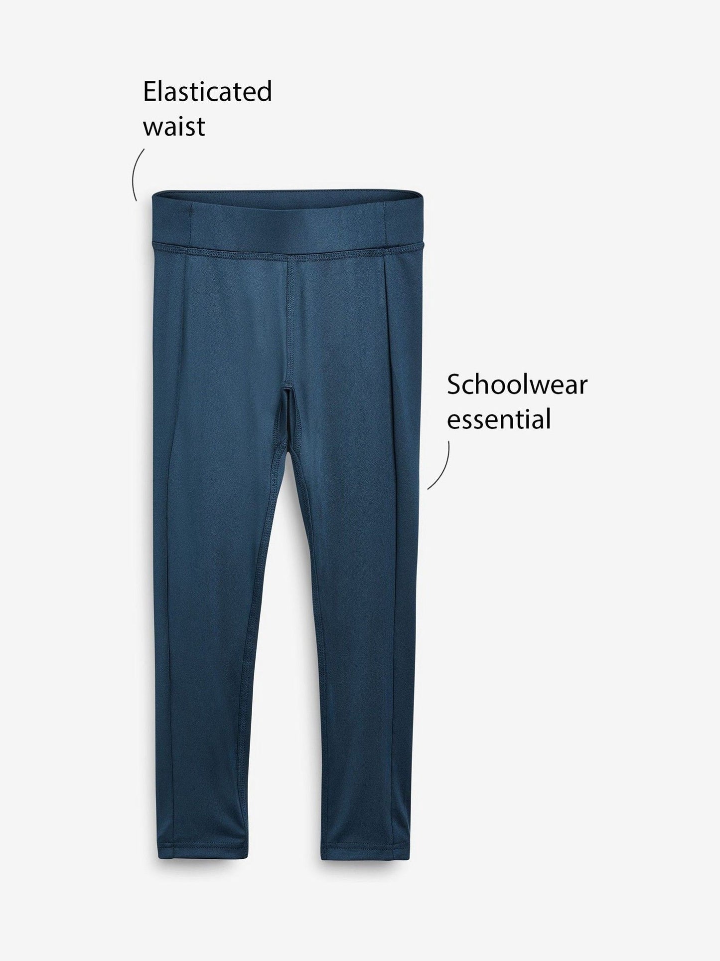 Navy Blue Sport Leggings (3-16yrs) image 4