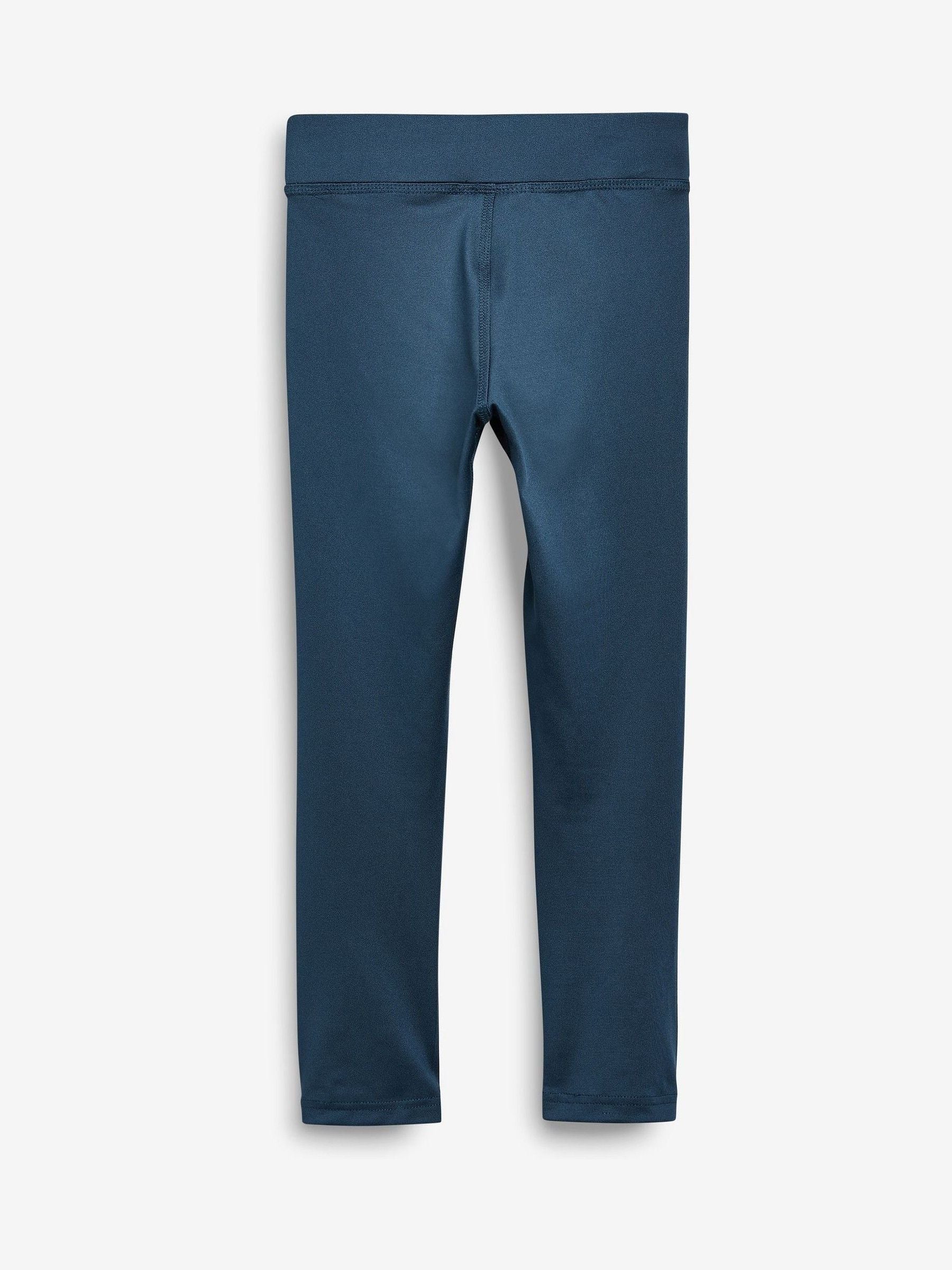 Navy Blue Sport Leggings (3-16yrs) image 6