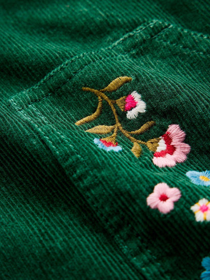 Boden Green Adeline A-Line Dungaree Dress - image 3
