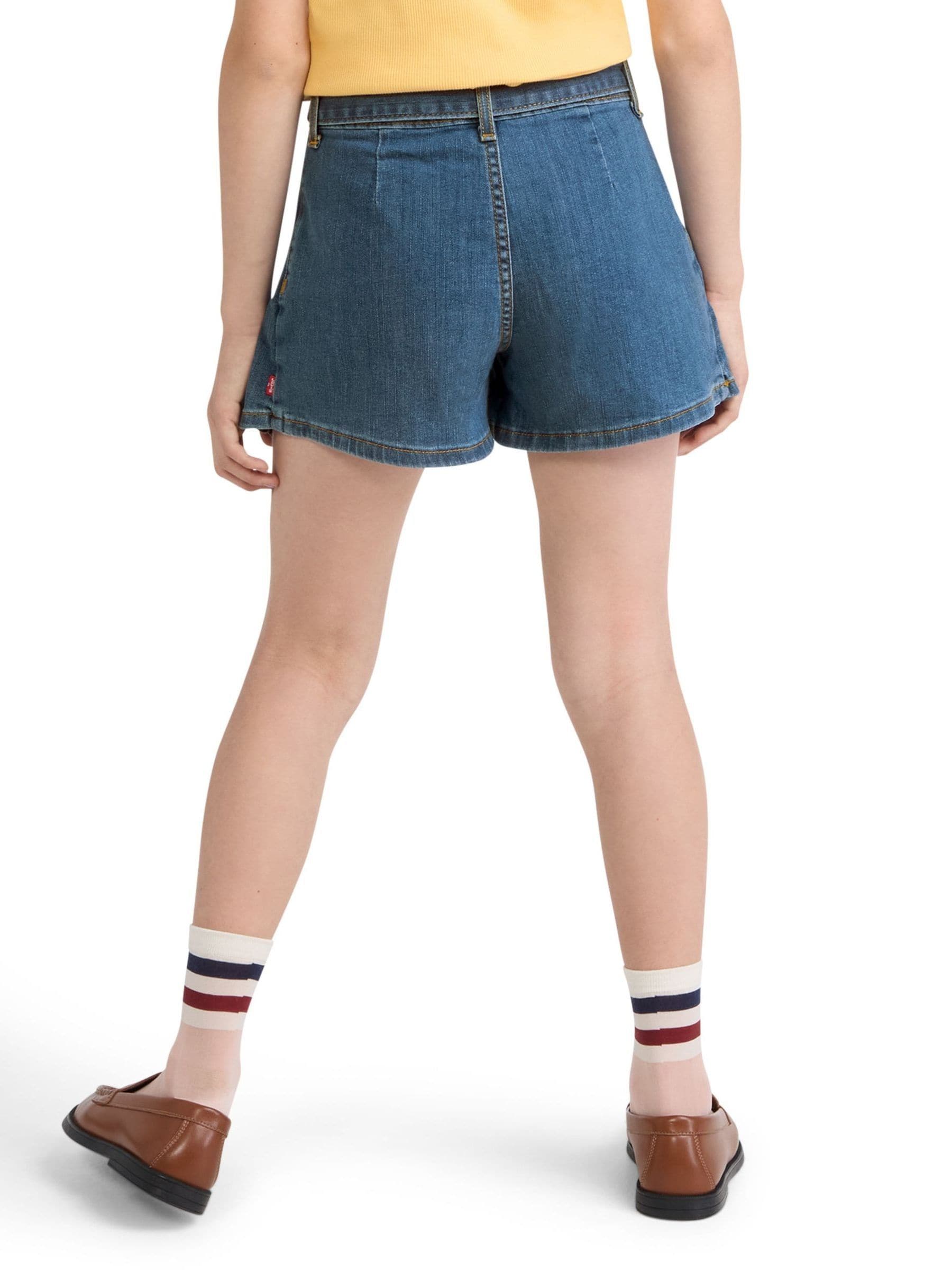 Dsiney Kidz - Levi's® Blue Pleated Skort with Belt image 2