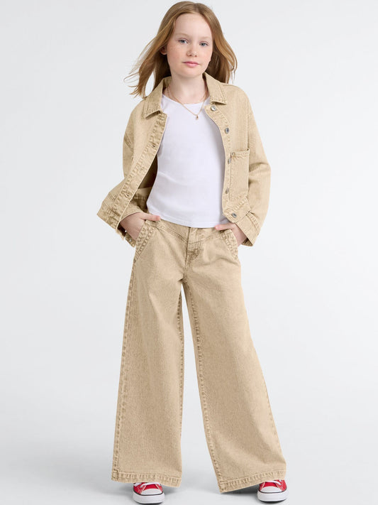 Dsiney Kidz - Levi's® Natural 94' Baggy Wide Leg Yoke Jeans image 2
