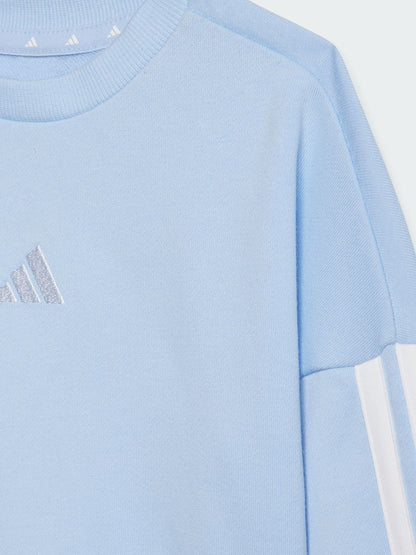adidas Blue Essentials Top and Joggers Set - image 5