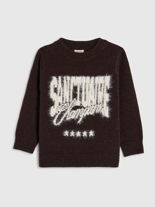 River Island Brown Sanctuaire Crew Neck Sweater - image 1