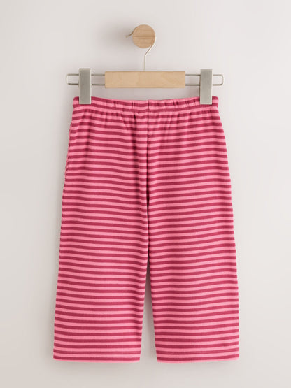 Pink Stripe Wide Leg Trousers (3mths-7yrs) - image 2
