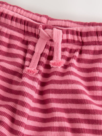 Pink Stripe Wide Leg Trousers (3mths-7yrs) - image 3