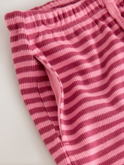 Pink Stripe Wide Leg Trousers (3mths-7yrs) - image 4