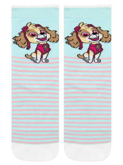 Dsiney Kidz - Character Pink PAW Patrol Liberty Everest And Skye Socks 3 Pack image 2