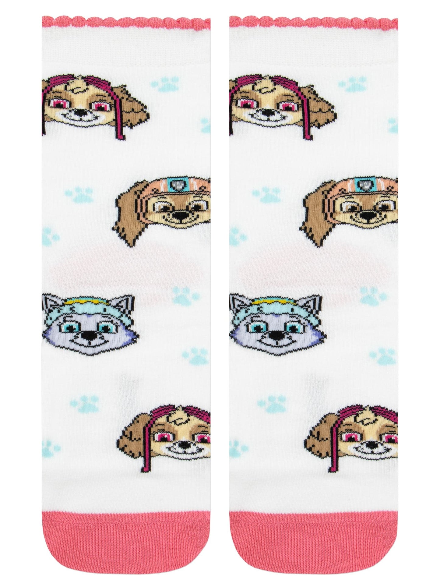 Dsiney Kidz - Character Pink PAW Patrol Liberty Everest And Skye Socks 3 Pack image 3