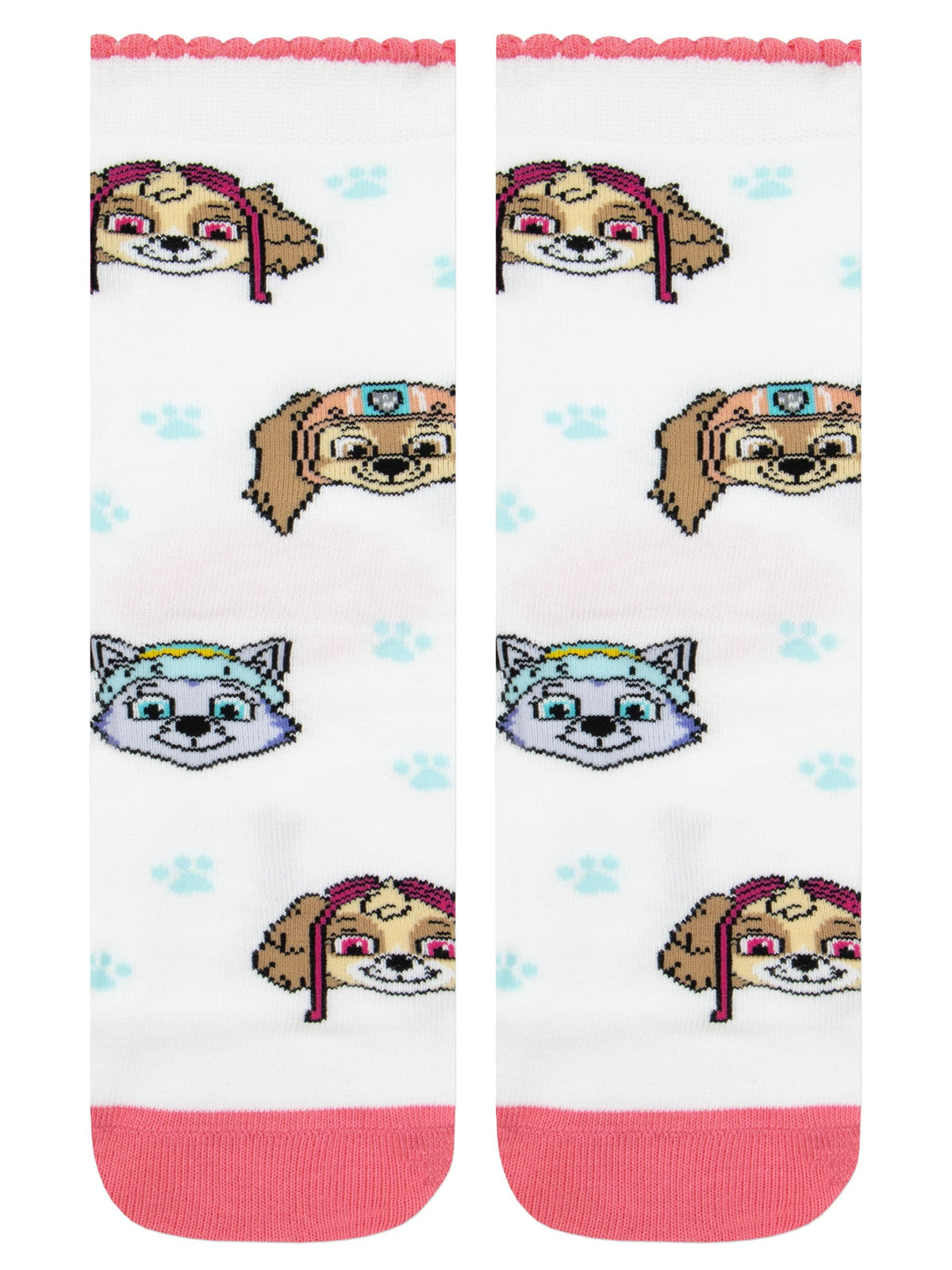 Dsiney Kidz - Character Pink PAW Patrol Liberty Everest And Skye Socks 3 Pack image 3