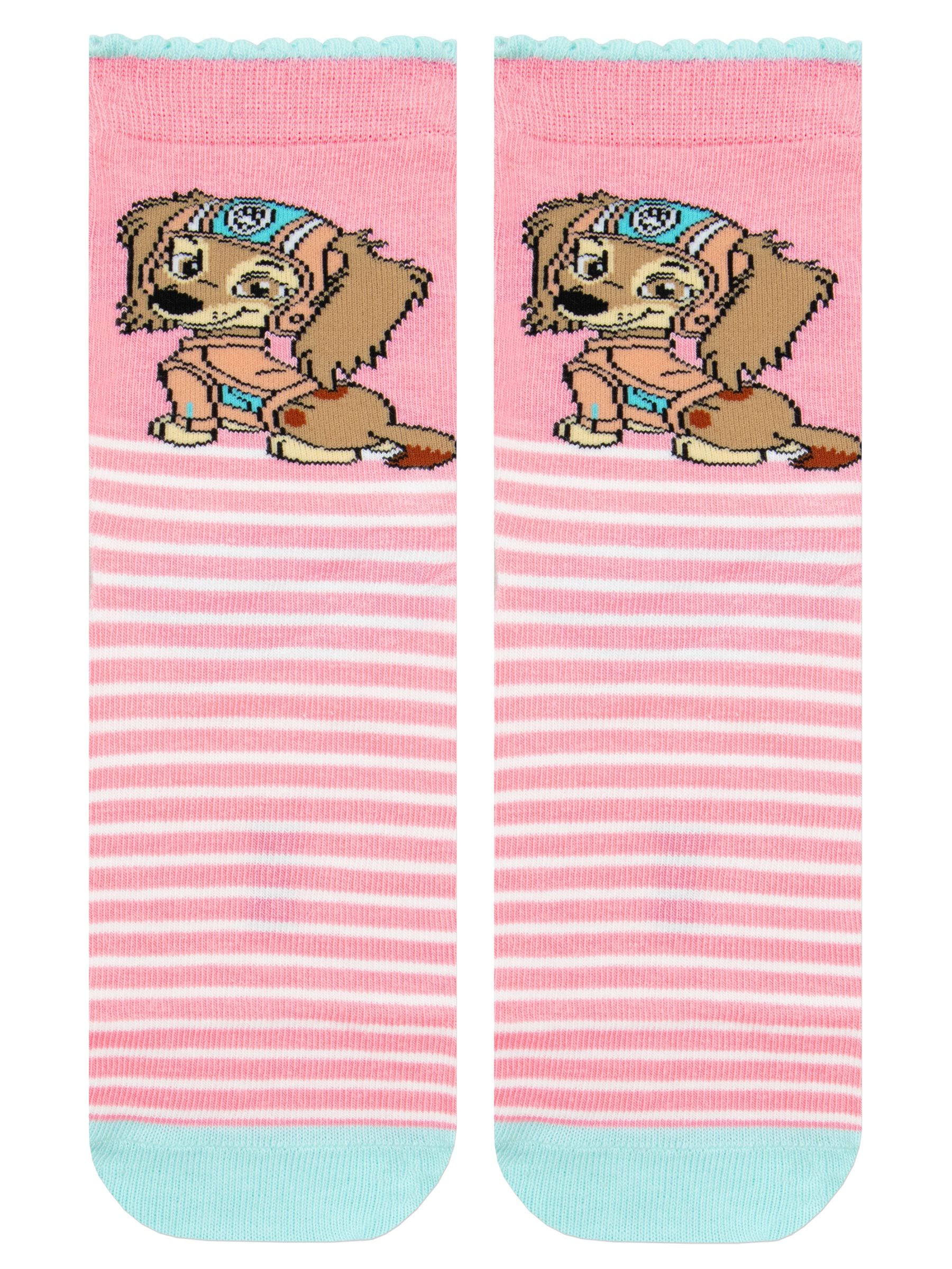 Dsiney Kidz - Character Pink PAW Patrol Liberty Everest And Skye Socks 3 Pack image 4
