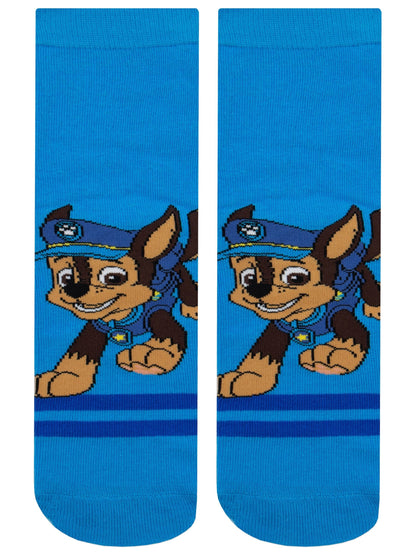 Dsiney Kidz - Character Blue PAW Patrol Chase Marshall And Rubble Socks 3 Pack image 2