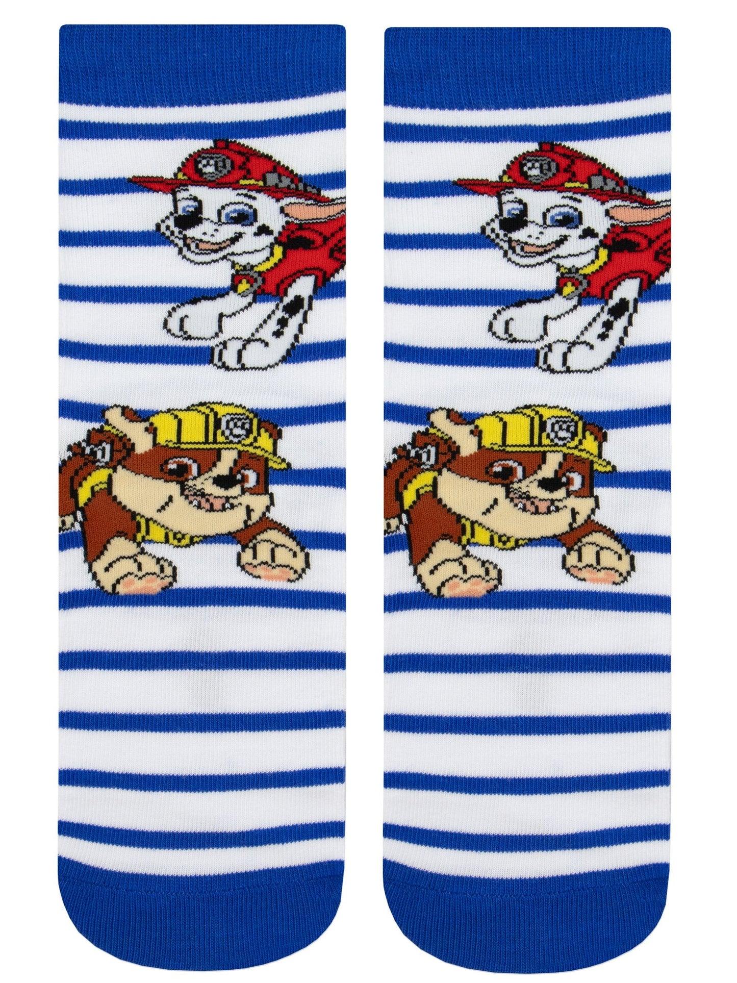 Dsiney Kidz - Character Blue PAW Patrol Chase Marshall And Rubble Socks 3 Pack image 3