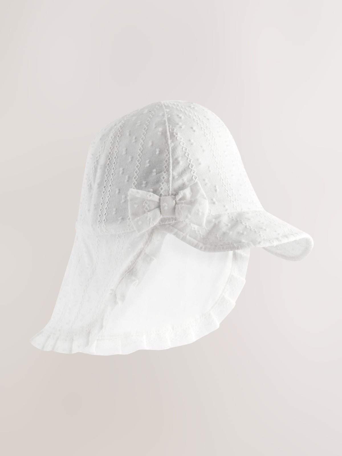 White Legionnaire Baby Hat image 3