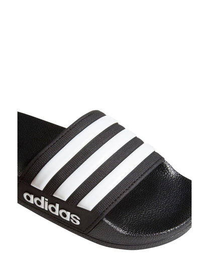 adidas Black Adilette Kids Swim Sandals image 4