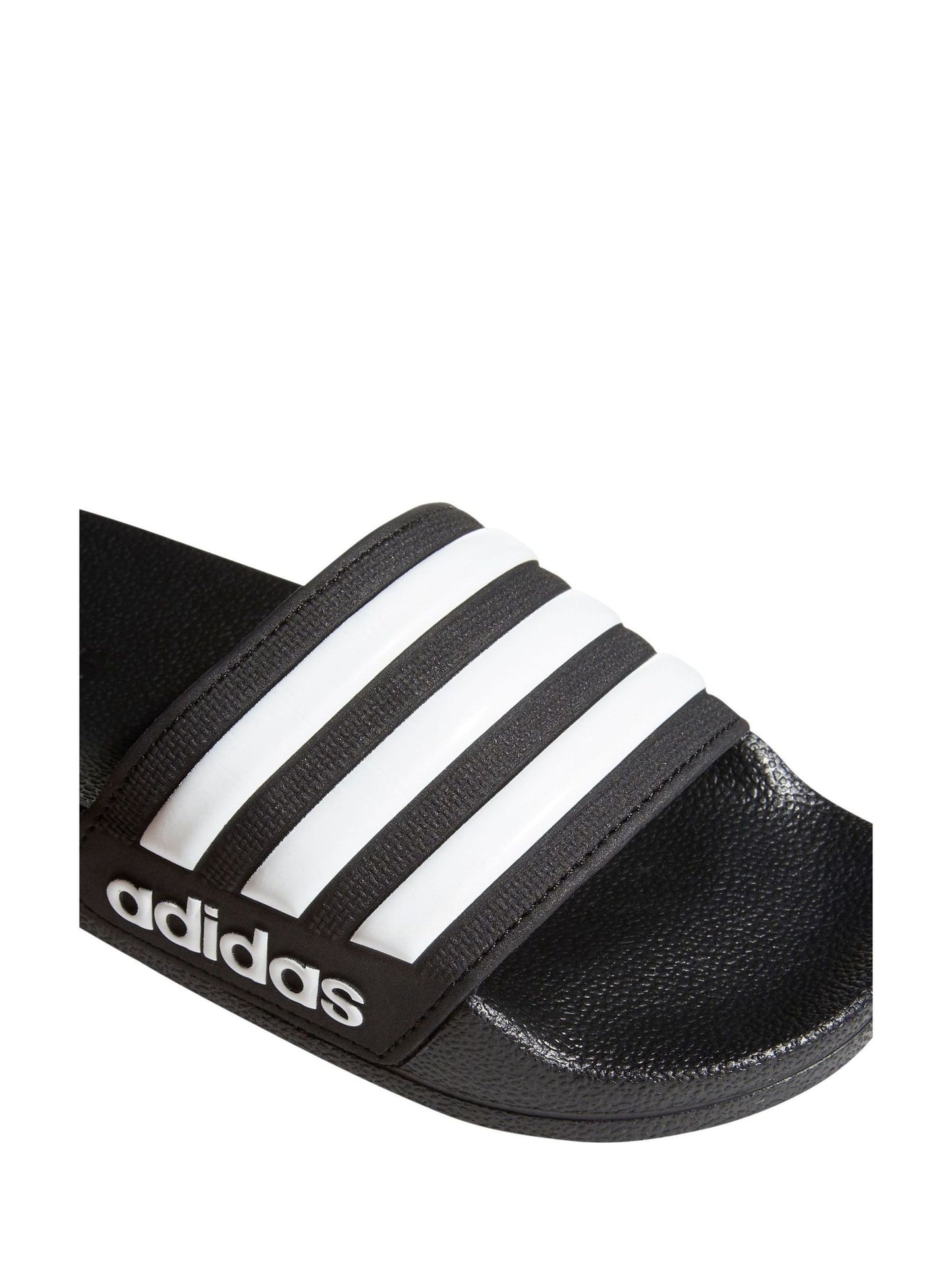 adidas Black Adilette Kids Swim Sandals image 4
