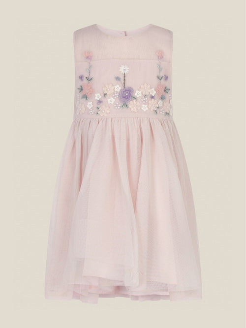 Dsiney Kidz - Monsoon Pink Baby Matilda Sleeveless Meadow Party Dress image 1