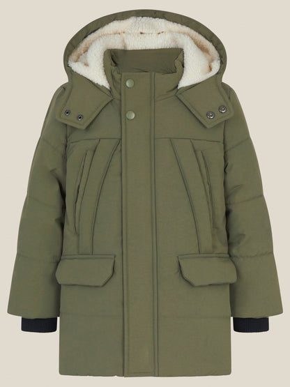 Dsiney Kidz - Monsoon Green Water-Resistant Puffer Coat image 2