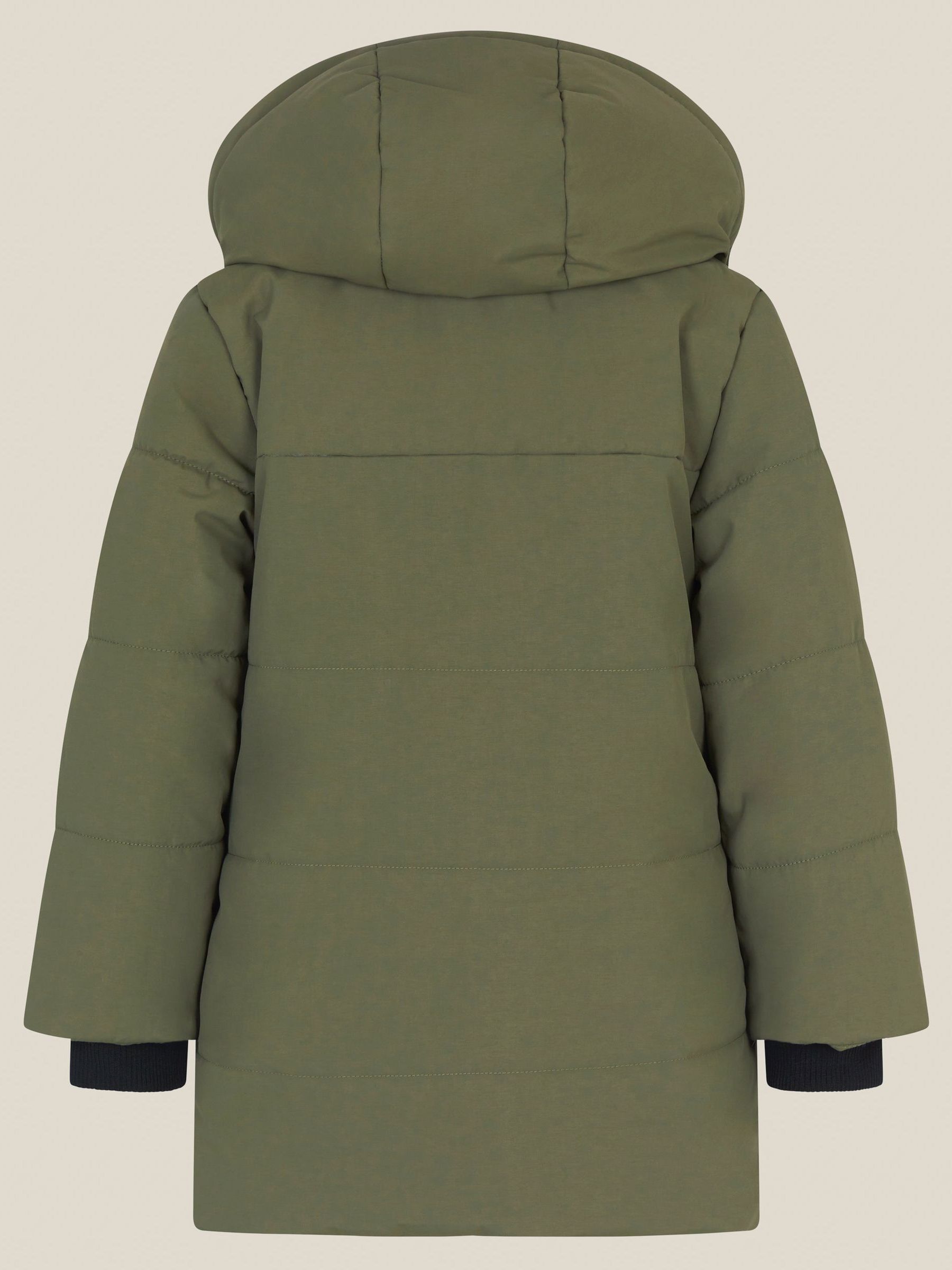 Dsiney Kidz - Monsoon Green Water-Resistant Puffer Coat image 3