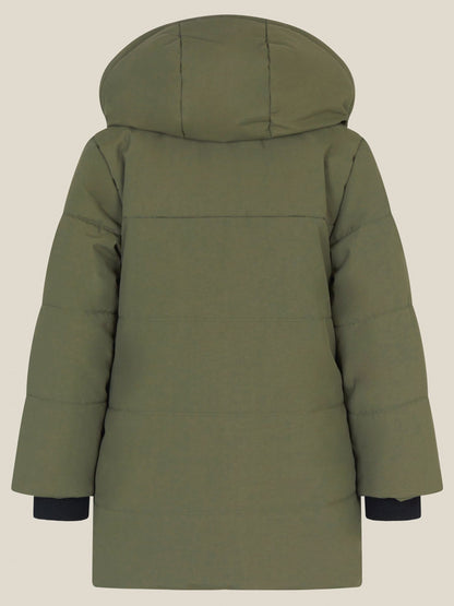 Dsiney Kidz - Monsoon Green Water-Resistant Puffer Coat image 3