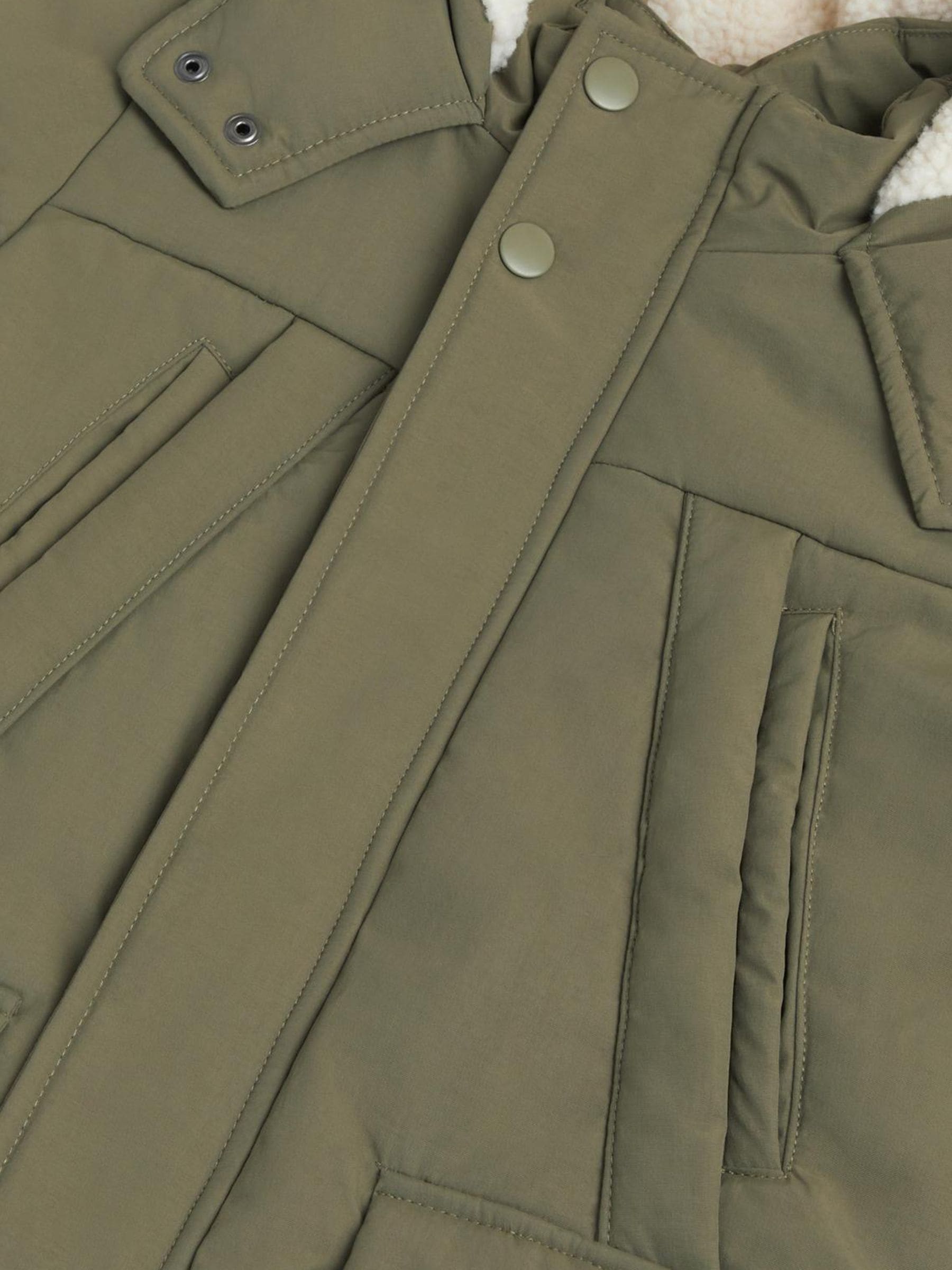 Dsiney Kidz - Monsoon Green Water-Resistant Puffer Coat image 4