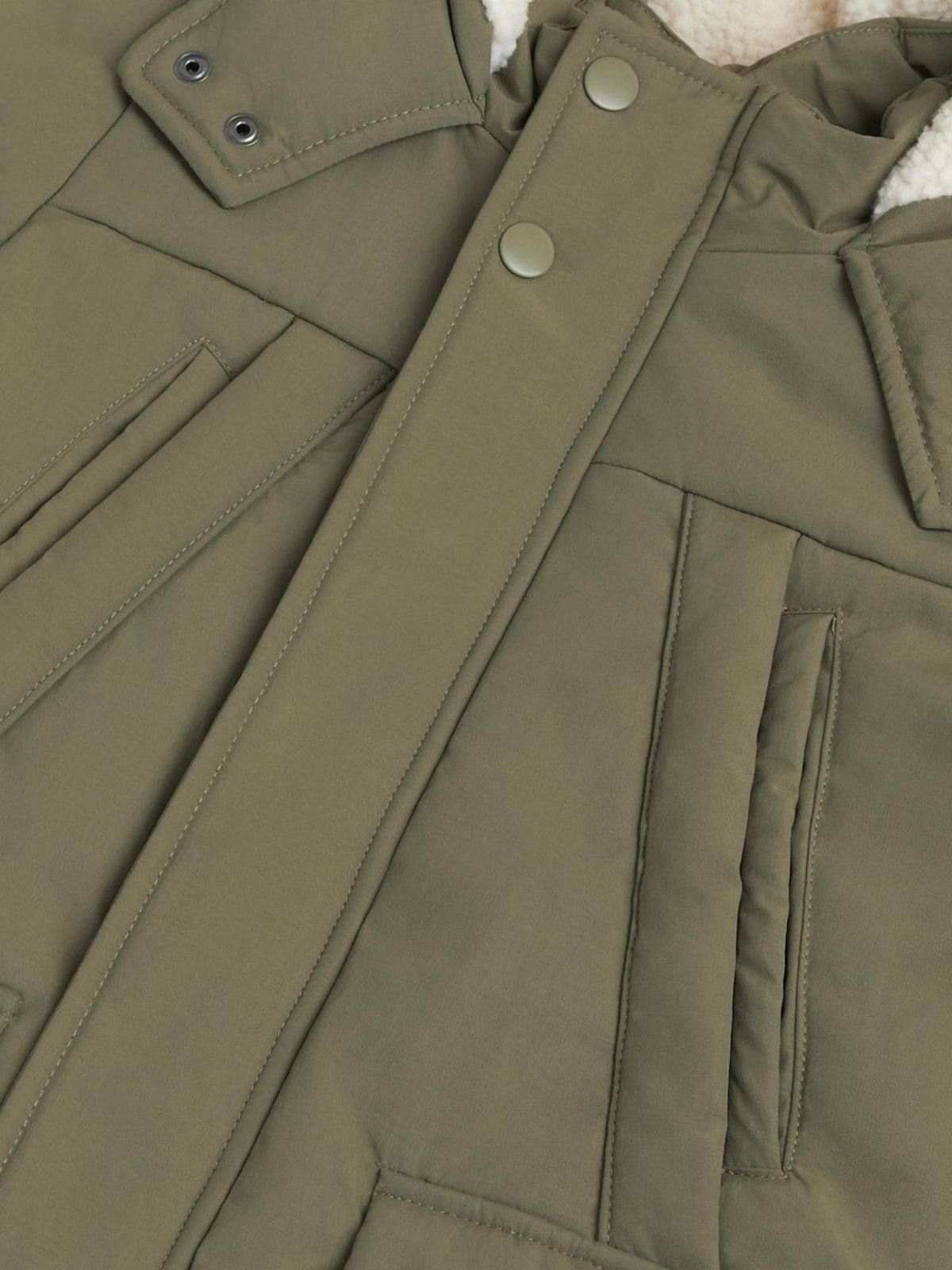 Dsiney Kidz - Monsoon Green Water-Resistant Puffer Coat image 4