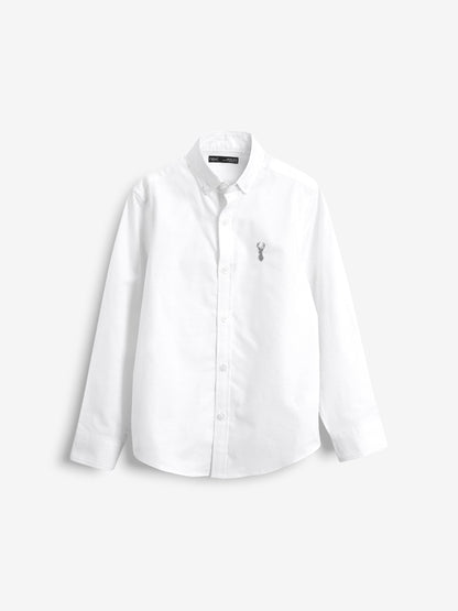 Dsiney Kidz - White Single Oxford Shirt (3-16yrs) image 3